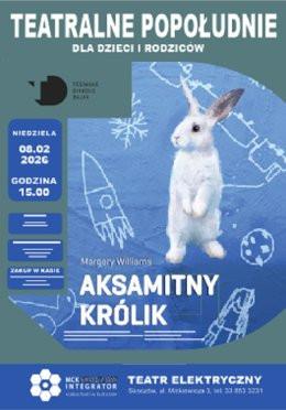 Skoczów Wydarzenie Spektakl Teatralne Popołudnie dla dzieci i rodziców: Aksamitny królik